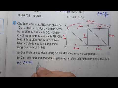 TOÁN LỚP 4 - SGK/ Trang 124 - LUYỆN TẬP CHUNG - Thầy Nhựt TV