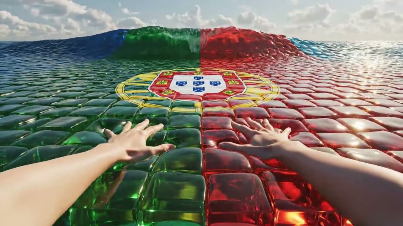 300 Countries Compilation | Which Ocean Does Your Country Swim In? 🌊 Satisfying ASMR World Swim🌍