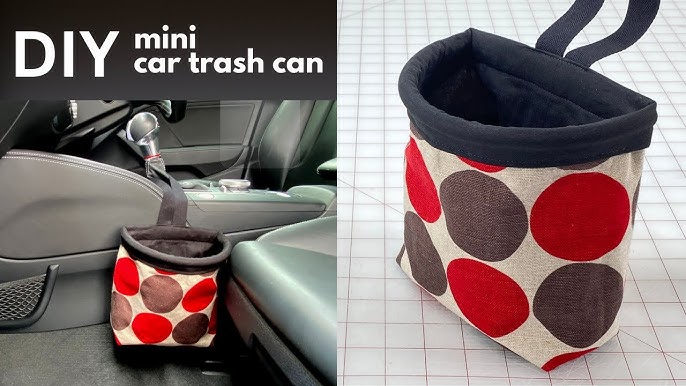 How To Make The Best Car Trash Can, DIY Snappy Car Trash Can
