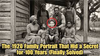 The 1920 Family Portrait That Hid a Secret for 100 Years (Finally Solved)