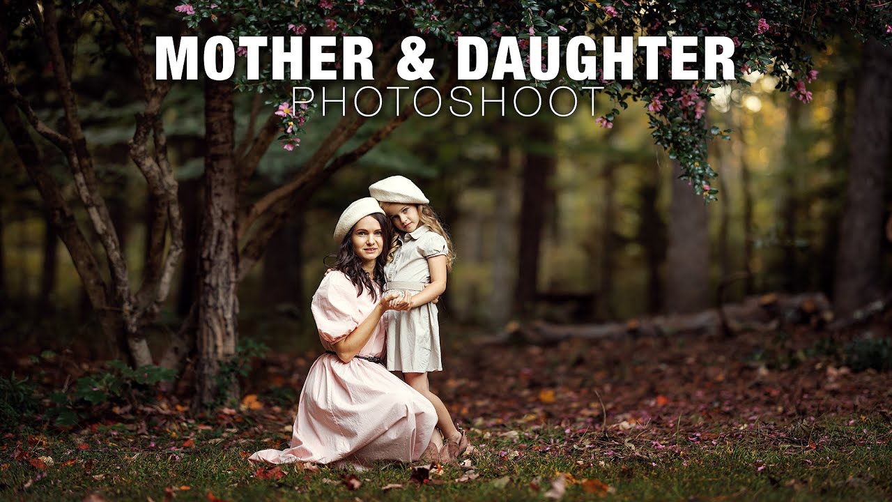 Mother and Daughter Fall Photoshoot Behind The Scenes | Greenville, SC Portrait Photographer