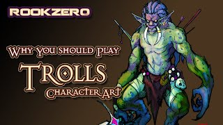Playable Troll Race Dungeons and Dragons
