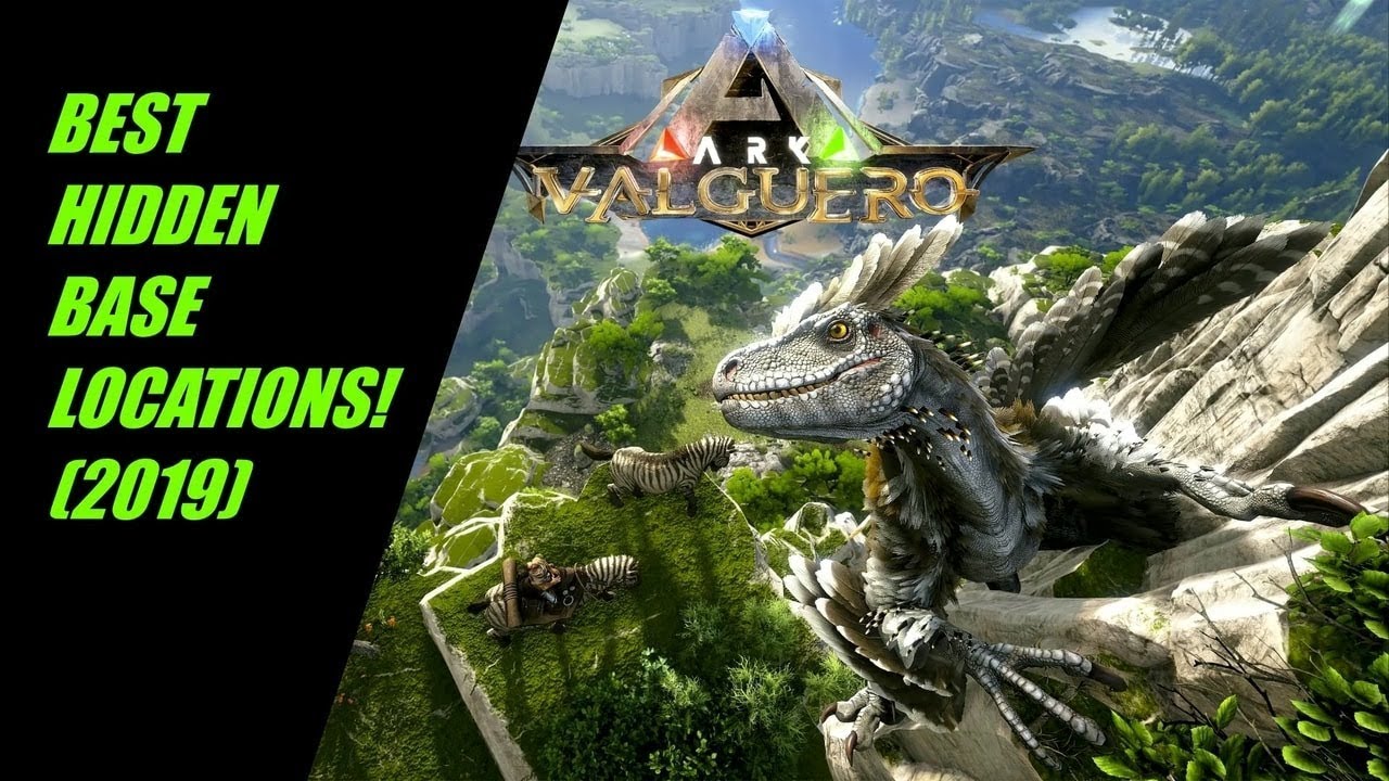 Best Hidden Base Spots on Valguero Part 1 Ark Survival Evolved YouTube