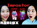 Janet and Kate were both imposters every round! | Roblox: Crewmates