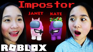 Janet and Kate were both imposters every round! | Roblox: Crewmates