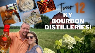 Tour 12 KY Bourbon Distilleries! 10 Signature &amp; 2 Craft Locations on the KY Bourbon Trail!