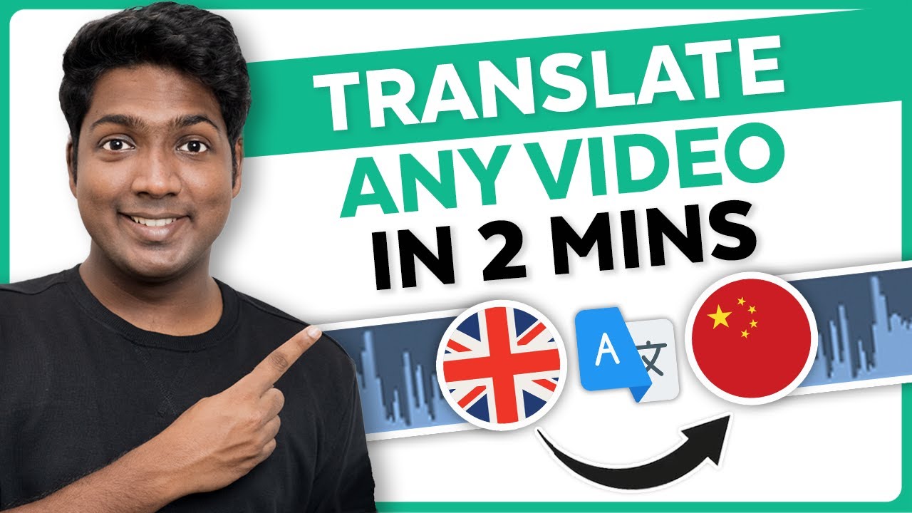 ⁣How to Translate Video into ANY Language with AI | Own Voice | FREE