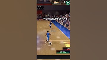 Weirdest Jumpshot In NBA 2K26. #nba2k #fypシ #shorts