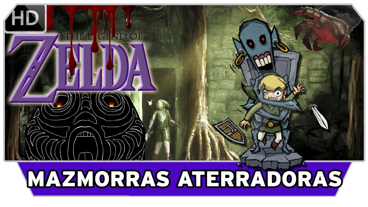 Top 10 - Mazmorras Más ATERRADORAS - The Legend of Zelda | NDeluxe