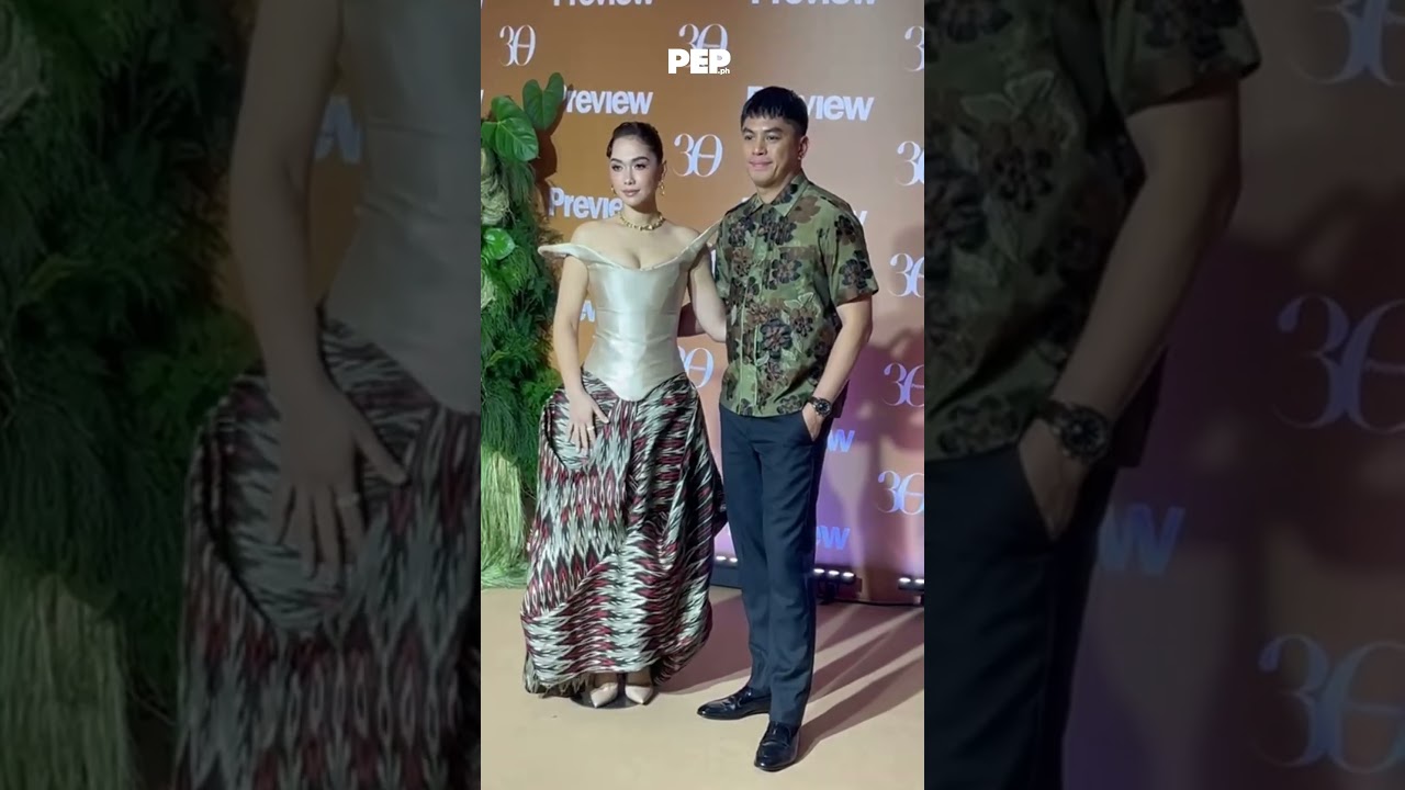 Maja Salvador and Rambo Nunez at #PreviewBall2025