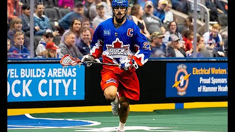 Challen Rogers with a laser to create space