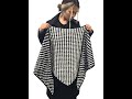 Houndstooth Triangle Wrap FREE PATTERN