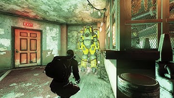 Fallout76 Power armor wall glitch