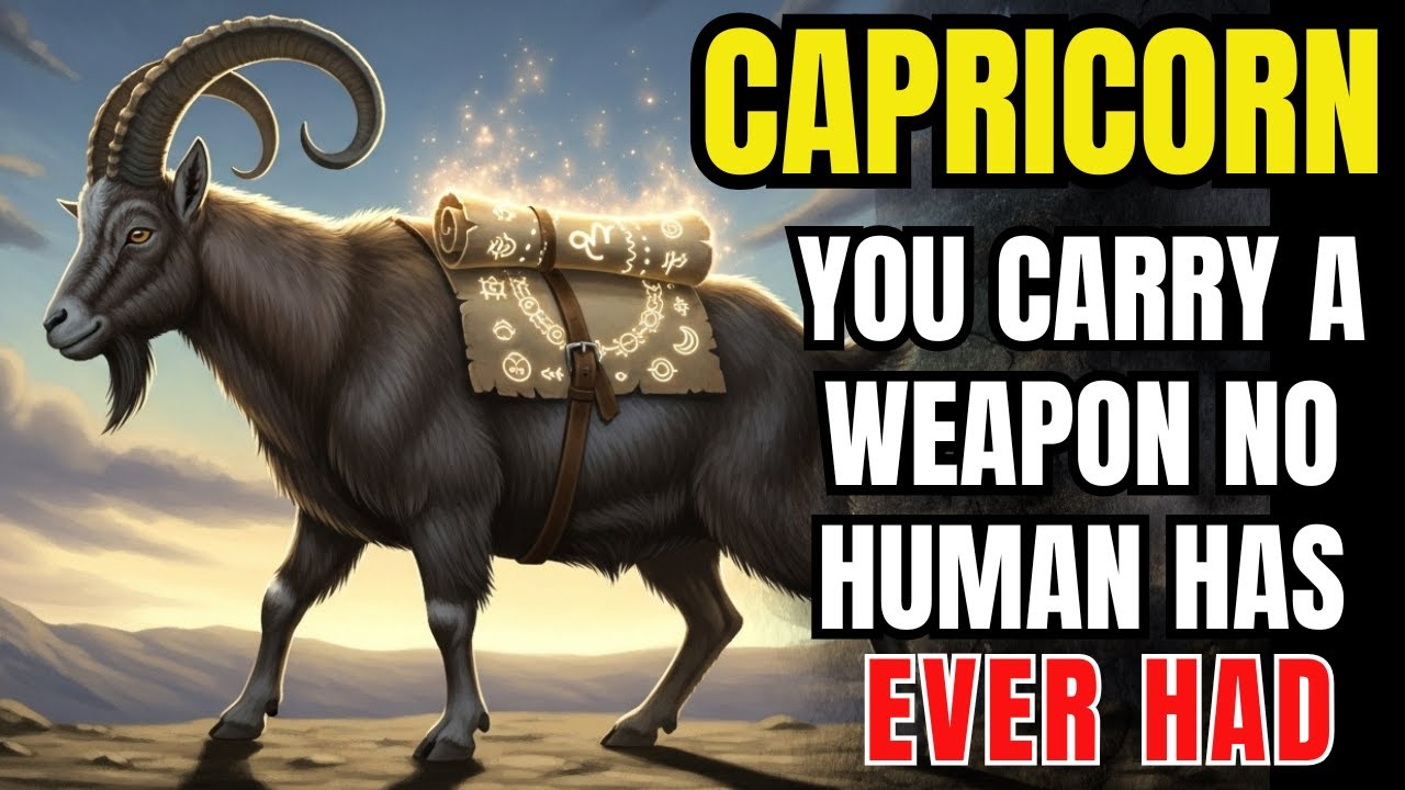 ♑🛡️ CAPRICORN – HEAVEN GAVE YOU A SPIRITUAL WEAPON NO ONE ELSE POSSESSES