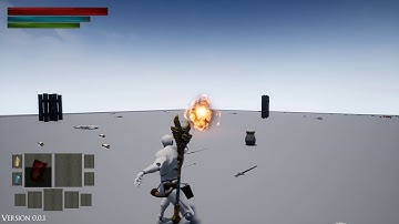 UE4 Spells and hit effect update
