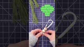 Making an Easy DIY Paracord Lanyard with One of Our Newest Holiday Cord Colors - Mele Kalikimaka!