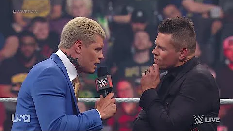 Cody Rhodes & The Miz Promo - WWE Raw 4/11/22 (Full Segment)