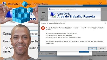 Deu ruim no acesso remoto