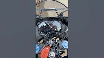Yamaha R15m TFT Display #bike #tft #display #yamaha #r15m #2023 #r15v4 #r15 #r15lover #viral #shorts