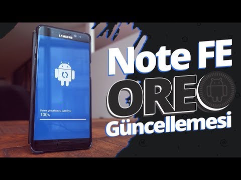 Galaxy Note FE için Android Oreo güncellemesini kurduk! Denedik!