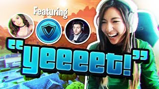 Best Yeet Impressions Ft. Pokimane, Couragejd, Notvivid Xchocobars Fortnite