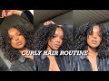 MY CURLY HAIR ROUTINE | Naomi Nyara