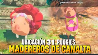 UBICACIONES TODOS LOS POOGIES DE MADEREROS DE CANALTA O BOSQUE DE CANALTA MONSTER HUNTER STORIES 3