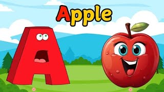 Abc Phonics song | phonics sounds of alphabets | abcd rhymes for toddlers | kids fun learning video