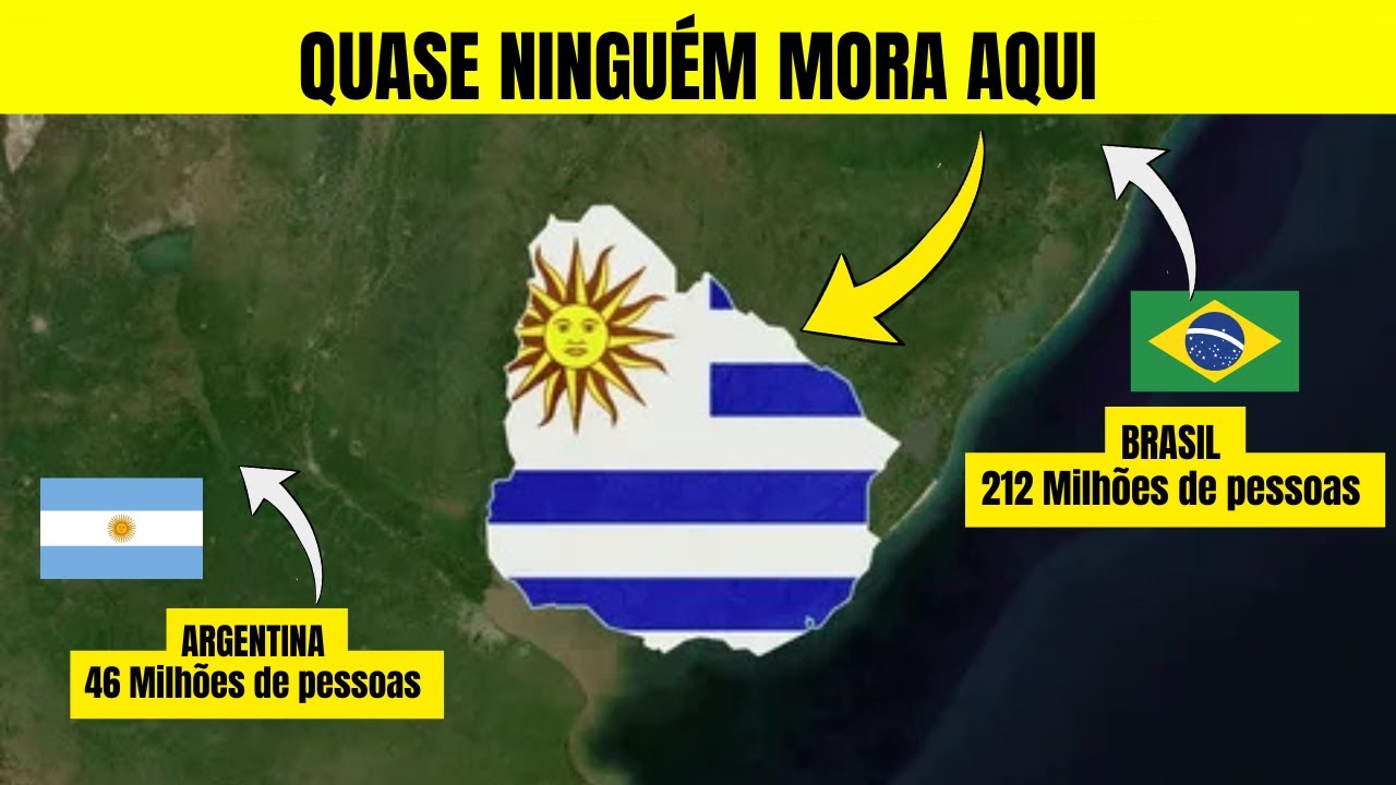 Por que quase ninguém mora no Uruguai? - YouTube