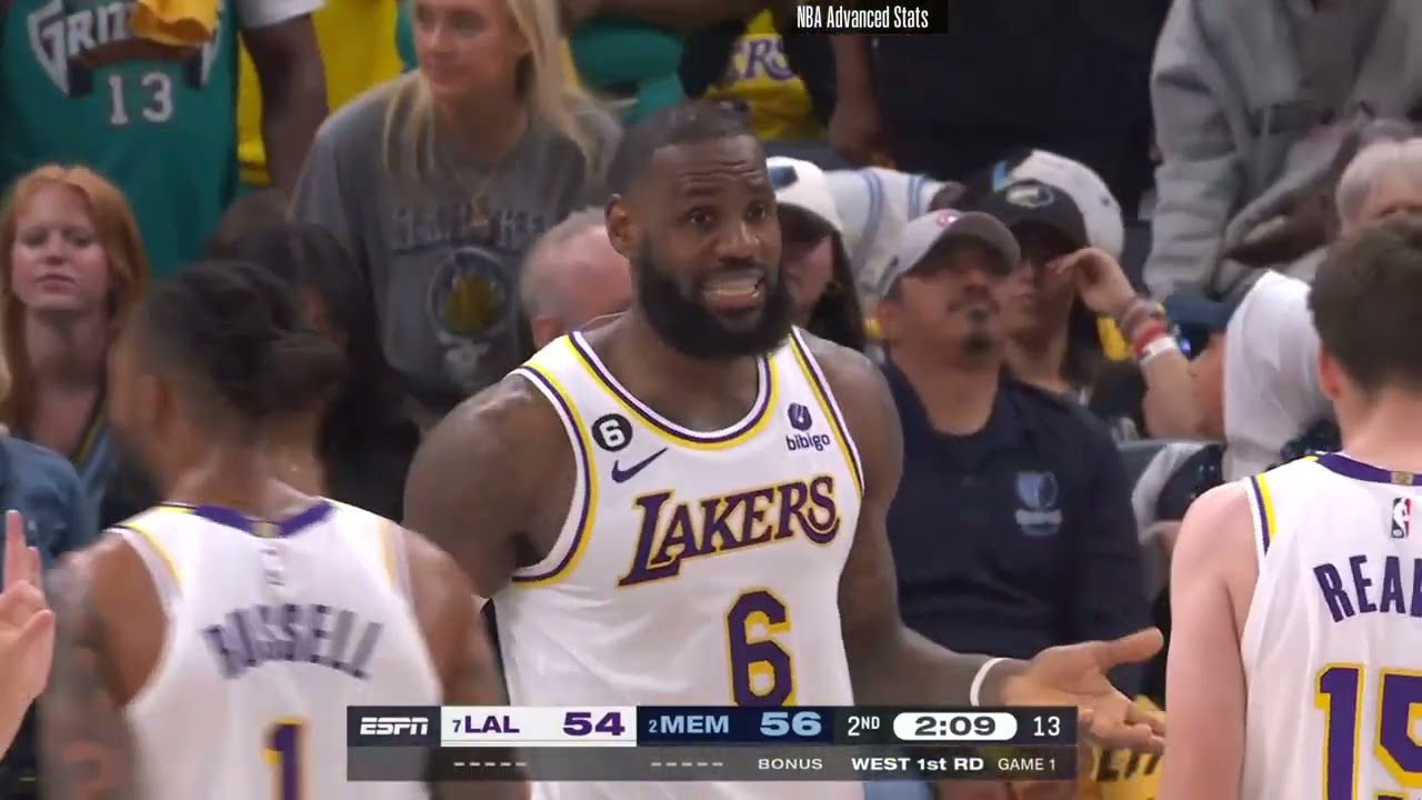 LeBron James decide, Lakers bate Grizzlies na prorrogação e fica a