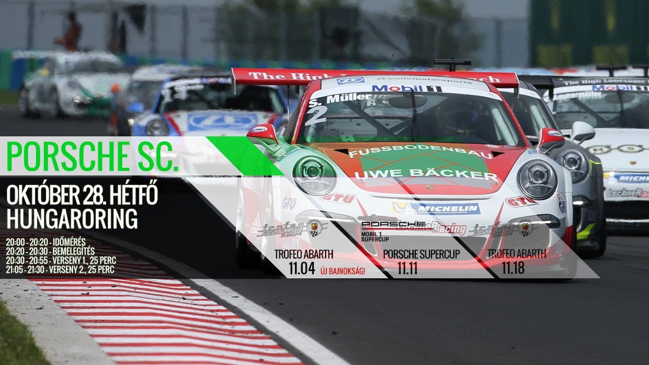 SIMCO Porsche Supercup 2019 Round 4 Hungaroring YouTube