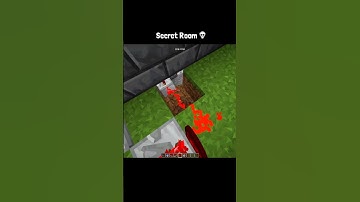 Minecraft Secret Room Moment💀 #minecraft #shorts #gaming