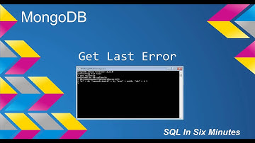 MongoDB: Get Last Error