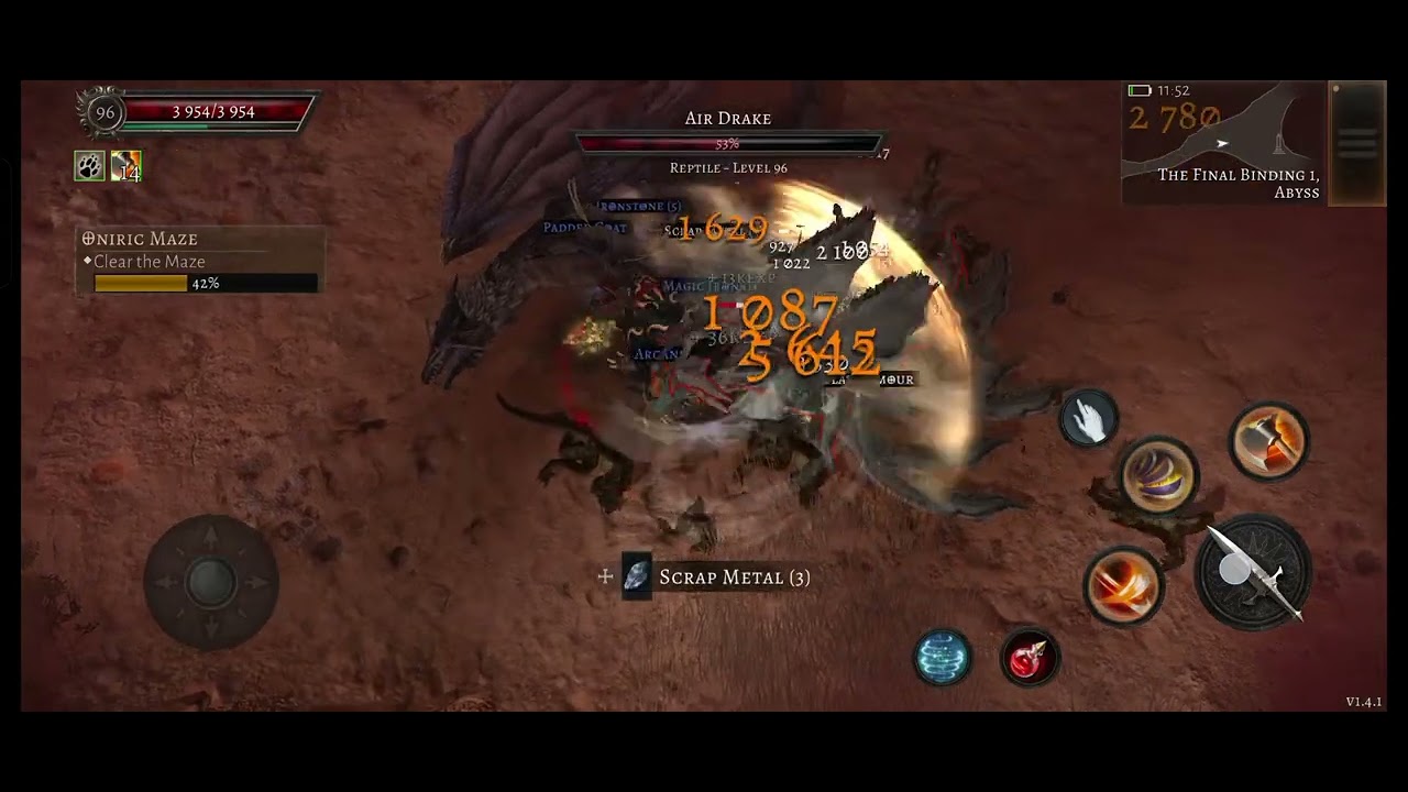 ONIRO ARPG || Incomplete build - BASE ATTACK HITTER - beta version - guide. Android Game.