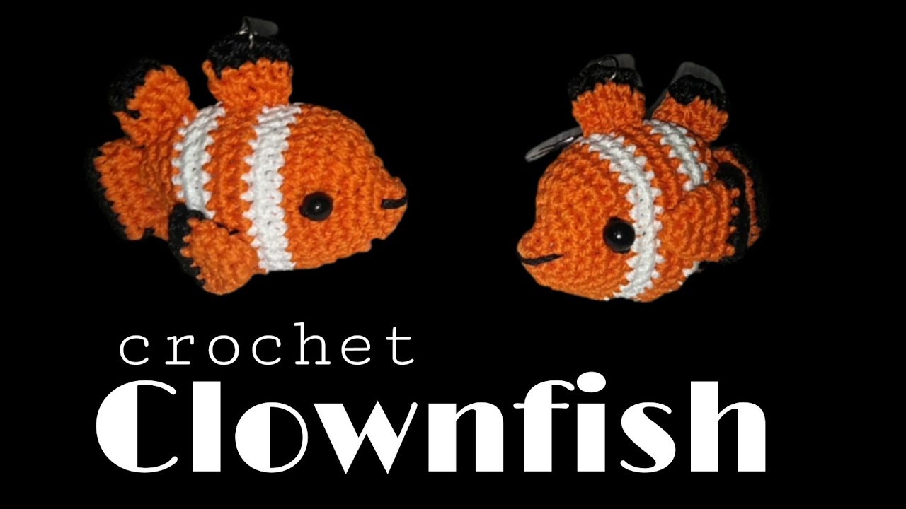 How to Crochet Clownfish Amigurumi | Tutorial For Beginners | Free Pattern