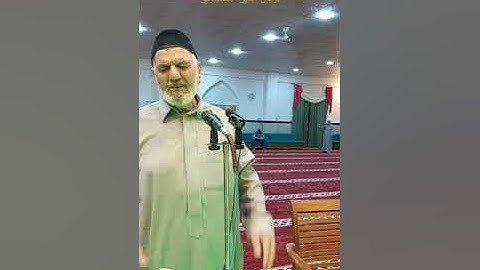 القارئ نمير العزي اذان المغرب في جامع سراج الدين  _ برهان الدين الصميدعي