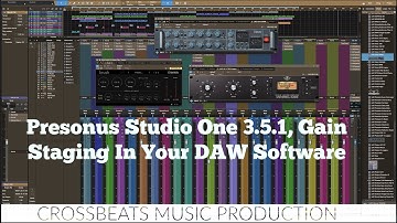 Gain Staging In Your DAW Software | Studio One 3.5