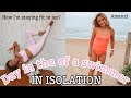 DAY IN THE LIFE OF A SWIMMER IN ISOLATION! | How to stay fit as a swimmer in isolation | WHAT I EAT!