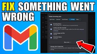 How To Fix Gmail Sorry, Something Went Wrong There Try Again Error Windows (2026) (New Update)