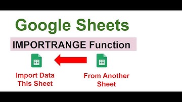 Import Data from Another Spreadsheet | IMPORTRANGE Function in Google Sheets in Hindi