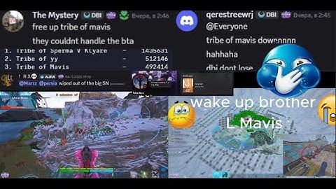 Online wiping Tribe of Mavis (DBI x UNPL x ALL FUSION)10vs60 I FireLegion I HOF I Ark Unofficial PvP