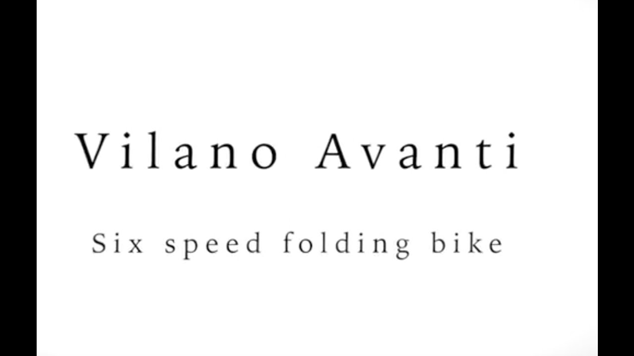 Vilano Avanti Folding Unfolding
