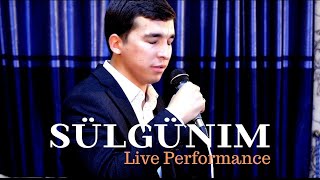 Allamyrat Yusubow - Sulgunim - Janly Ses Aydymlar - Live Performance -Janly Sesim