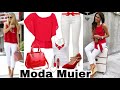 LA COMBINACIÓN PERFECTA  IDEAS PARA COMBINAR Y LUCIR  PRENDAS  ROJO Y BLANCO EN TUS OUTFITS DE MODA