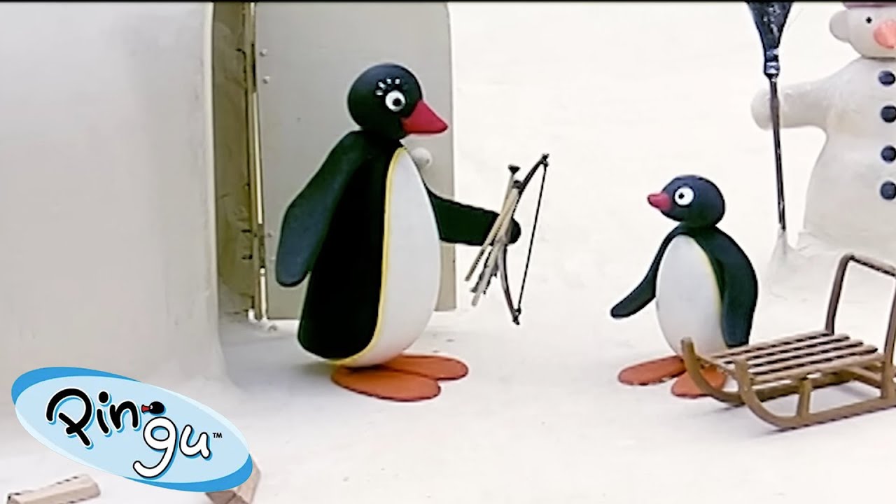 Pingu Magic Pingu Does Archery! 🐧 | Pingu - Official Channel | Cartoons For Kids ...