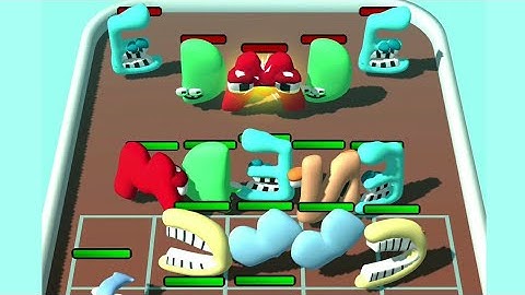 MERGE ALPHABET : LORD RUN ALL LEVELS NEW GAMEPLAY  WALKTHROUGH PART 6