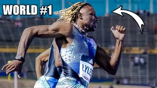 Download Lagu Noah Lyles Just Dropped A KILLER Time In The 200 Meters || 2023 Racer's Grand Prix MP3