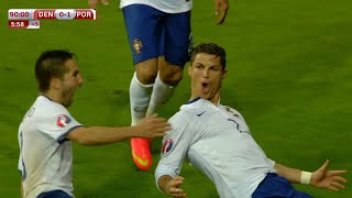Cristiano Ronaldo Vs Denmark 201415 Euro 16 Qualifiers Hd 1080I