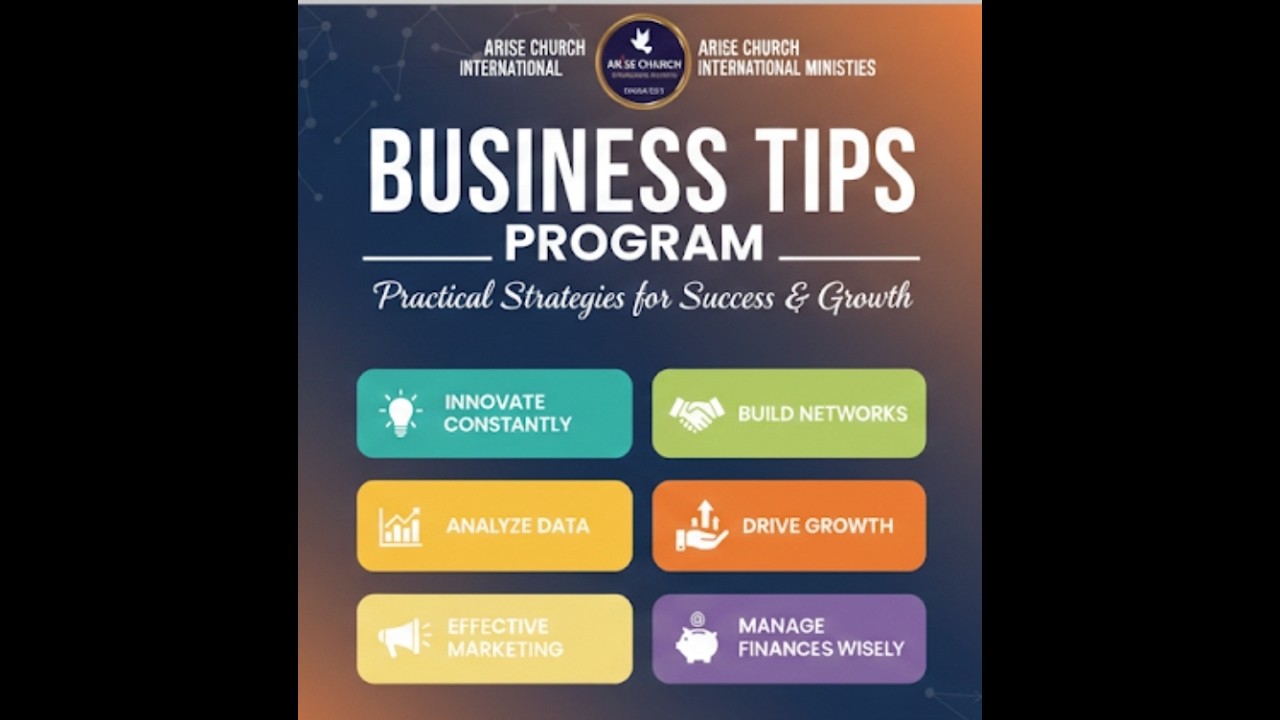 BUSINESS TIPS { THE FIRST FRUIT}  LIVE /26th FEB 2026