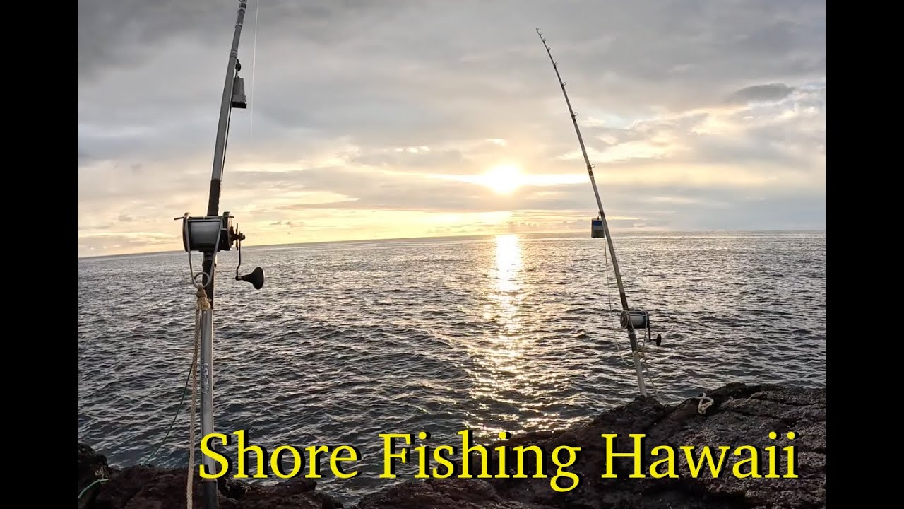 Рыбалка с берега на Гавайях | Улуа | Рыбалка | GT